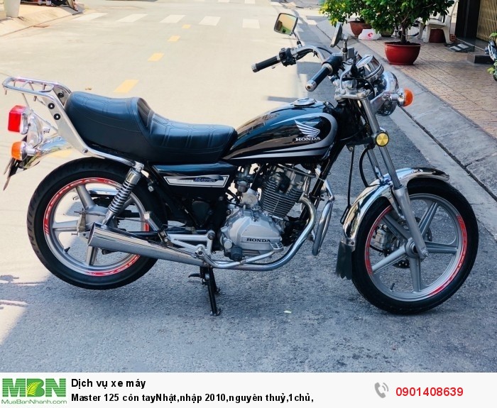 Master 125 côn tay Nhật, nhập 2010, nguyên thuỷ, 1chủ
