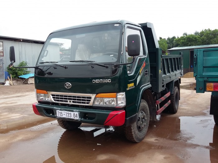 Xe ben 4 tấn 6 thùng 4 khối 1 cầu nhãn hiệu Chiến Thắng giá tốt .
