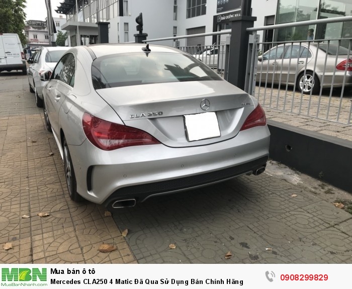 Mercedes CLA250 4 Matic Đã Qua Sử Dụng Bán Chính Hãng