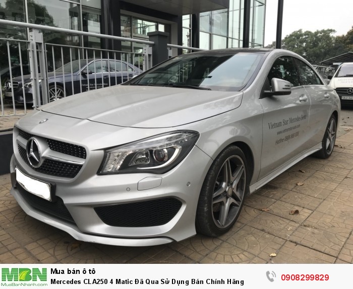 Mercedes CLA250 4 Matic Đã Qua Sử Dụng Bán Chính Hãng