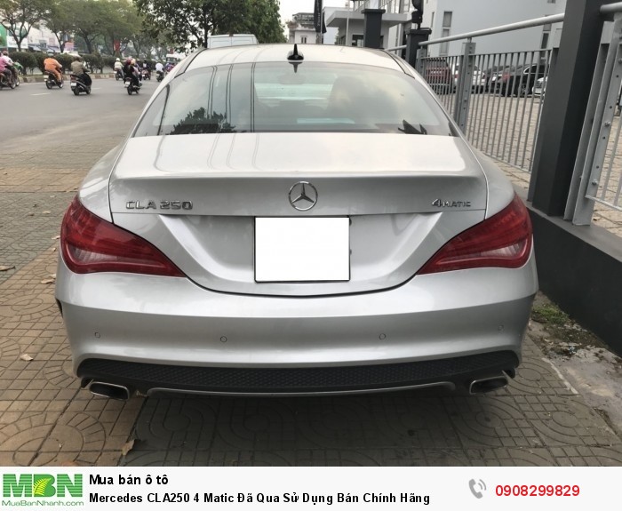 Mercedes CLA250 4 Matic Đã Qua Sử Dụng Bán Chính Hãng