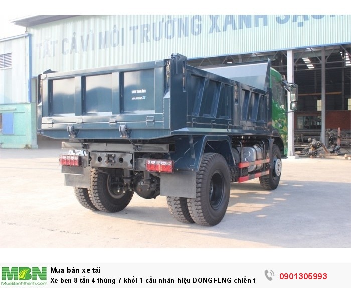 Xe ben 8 tấn 4 thùng 7 khối 1 cầu nhãn hiệu DONGFENG chiến thắng nhập khẩu ..