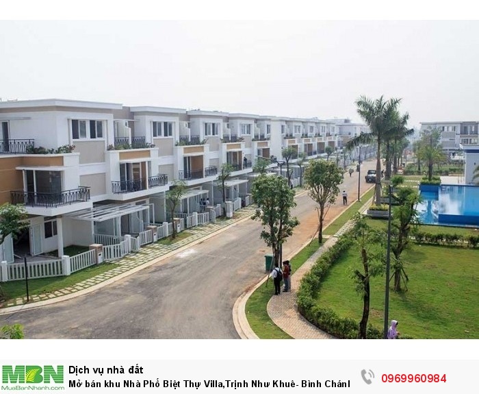 Mở bán khu  Nhà Phố  Biệt Thự Villa,Trịnh Như Khuê- Bình Chánh-TP HCM