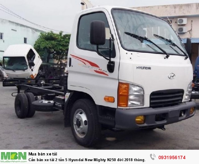 Cần bán xe tải 2 tấn 5 Hyundai New Mighty N250 đời 2018 thùng lửng Giá tốt