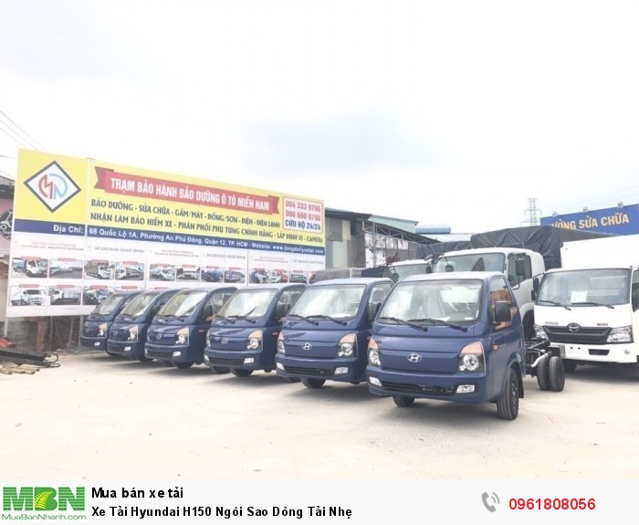 Xe Tải Hyundai H150 Ngôi Sao Dòng Tải Nhẹ