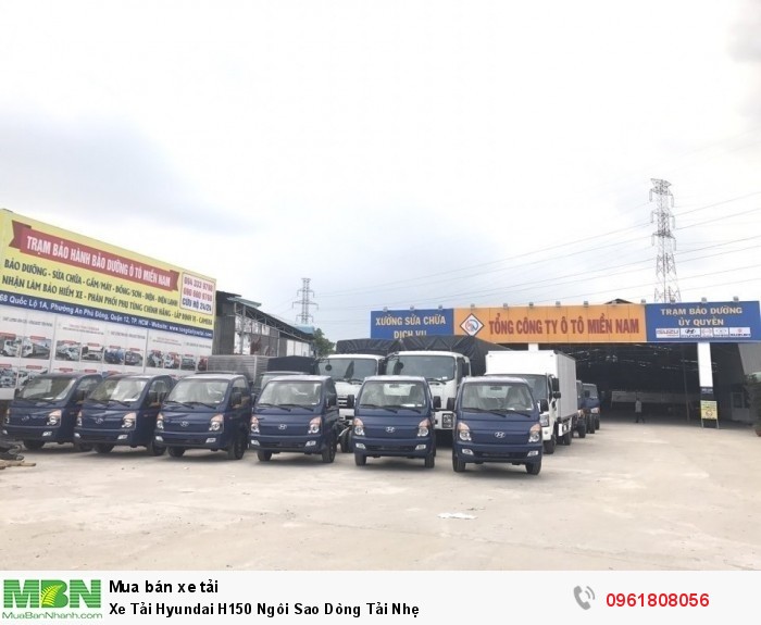 Xe Tải Hyundai H150 Ngôi Sao Dòng Tải Nhẹ