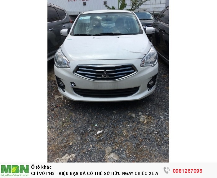 Chỉ Với 149 Triệu Bạn Đã Có Thể Sở Hữu Ngay Chiếc Xe Attrage Mt