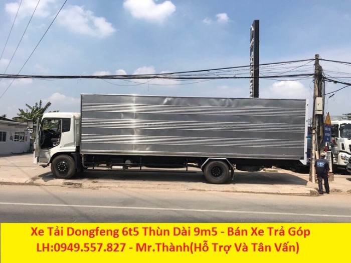 Dongfeng thùng dài 9m3 6 tấn/7 tấn, Bán trả góp, Đại Lý Ôtô Tây Đô