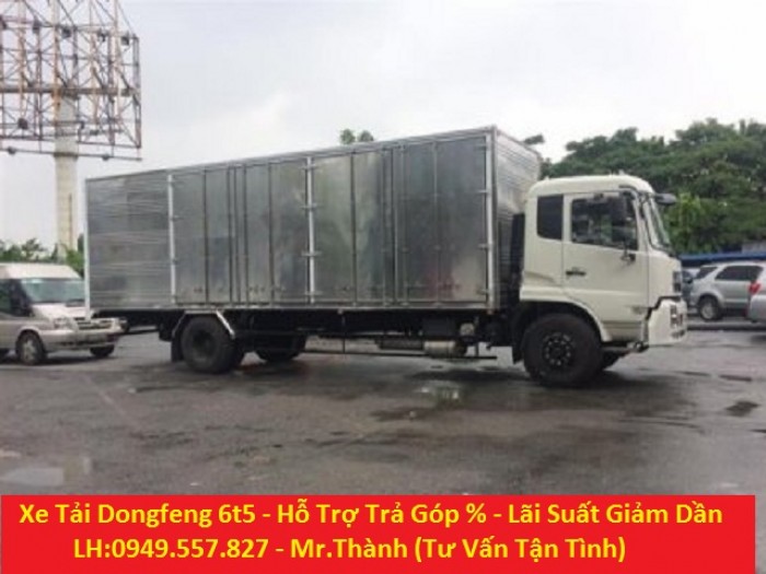 Dongfeng thùng dài 9m3 6 tấn/7 tấn, Bán trả góp, Đại Lý Ôtô Tây Đô