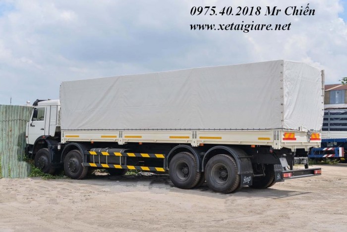 Xe tải thùng 53229 (6x4) giá rẻ. vì sao nên chọn?