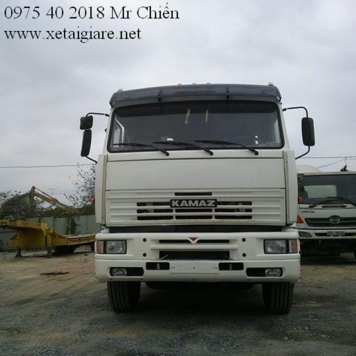 Xe đầu kéo kamaz 2016 (6x4) sức kéo theo thiết kế 62 tấn
