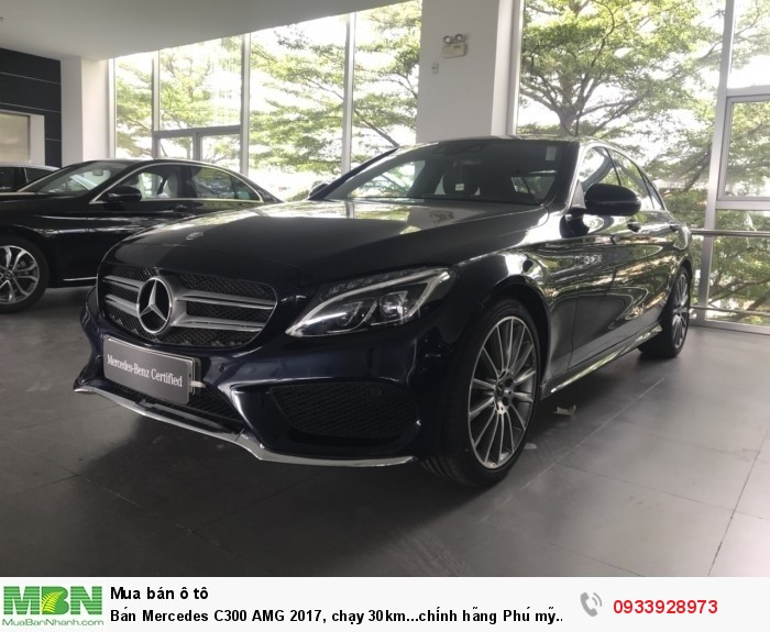Bán Mercedes C300 CŨ AMG 2018, chạy 30km...chính hãng Phú mỹ hưng