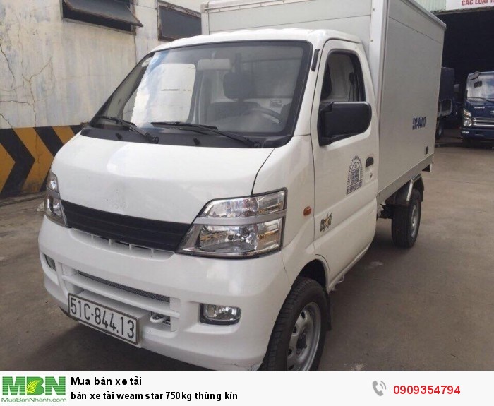 Bán xe tải Veam Star 750kg thùng kín