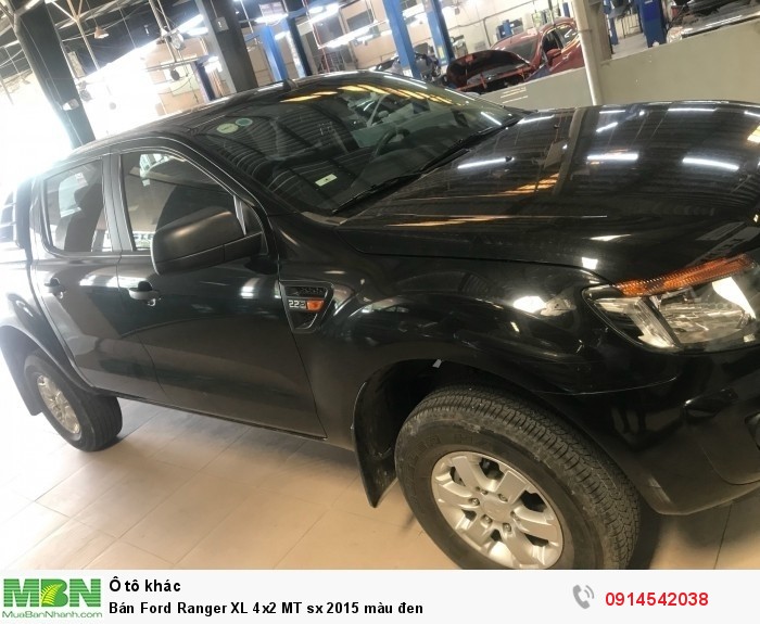 Bán Ford Ranger XL 4x2 MT sx 2015 màu đen
