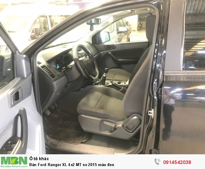 Bán Ford Ranger XL 4x2 MT sx 2015 màu đen