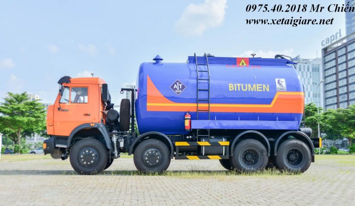 Xe Vận Chuyển Nhựa Đường Kamaz 6540 (8x4) 17.2 Khối