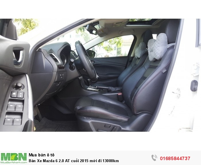 Bán Xe Mazda 6 2.0 AT cuối 2015 mới đi 13000km