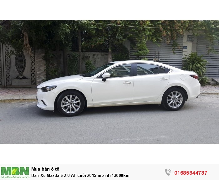 Bán Xe Mazda 6 2.0 AT cuối 2015 mới đi 13000km