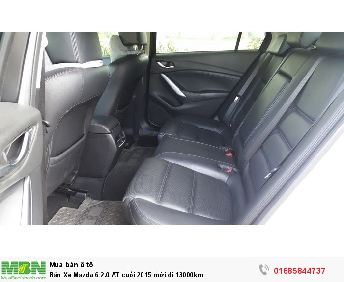 Bán Xe Mazda 6 2.0 AT cuối 2015 mới đi 13000km