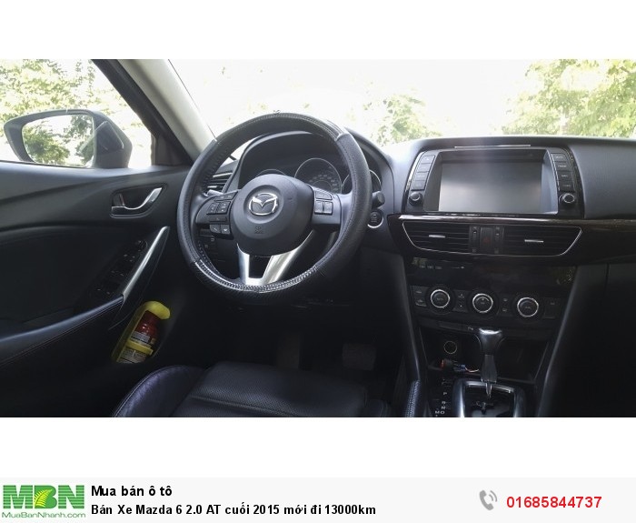 Bán Xe Mazda 6 2.0 AT cuối 2015 mới đi 13000km