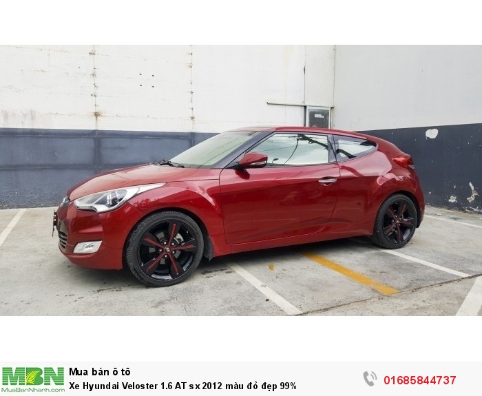Xe Hyundai Veloster 1.6 AT sx 2012 màu đỏ đẹp 99%