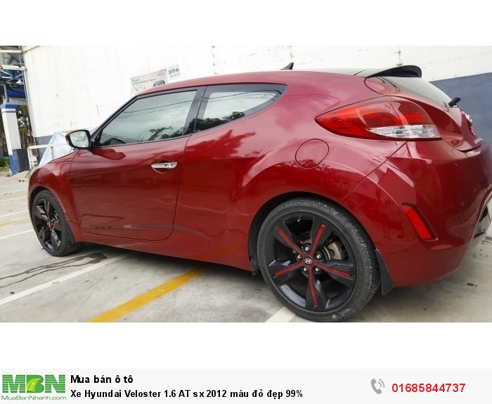 Xe Hyundai Veloster 1.6 AT sx 2012 màu đỏ đẹp 99%