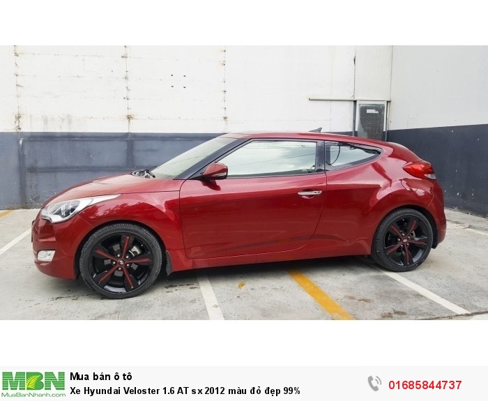 Xe Hyundai Veloster 1.6 AT sx 2012 màu đỏ đẹp 99%