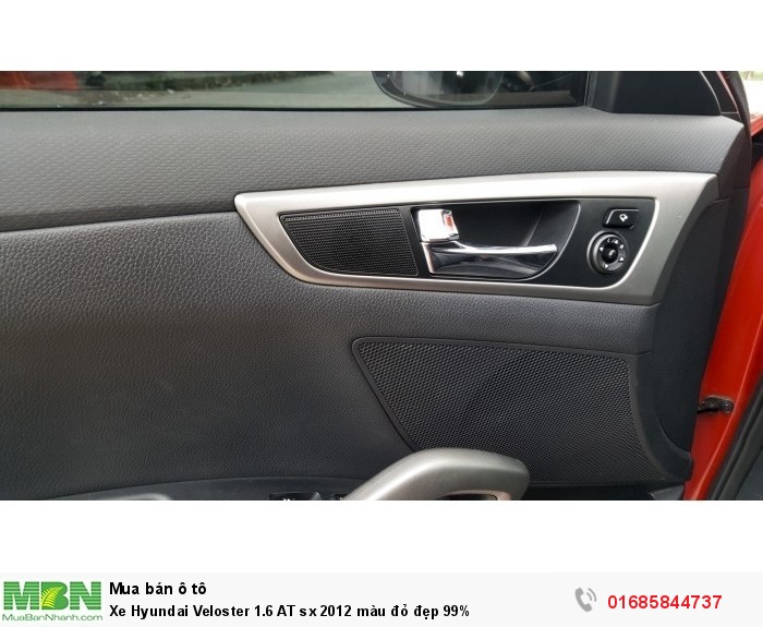 Xe Hyundai Veloster 1.6 AT sx 2012 màu đỏ đẹp 99%