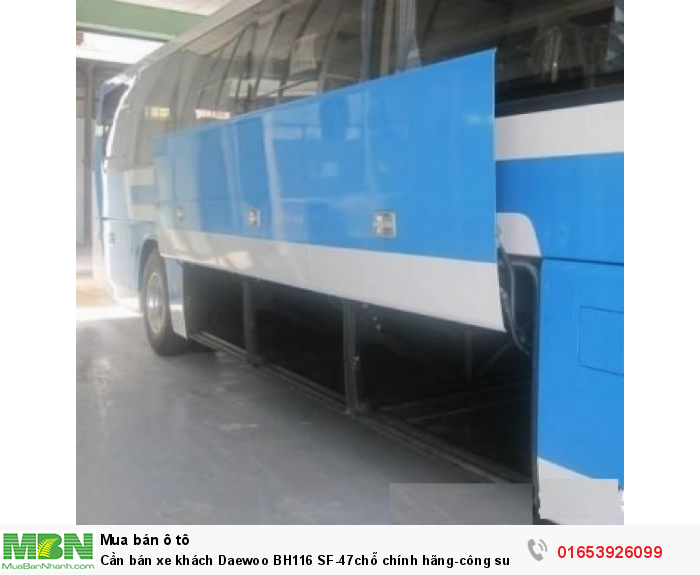 Cần bán xe khách Daewoo BH116 SF-47chỗ chính hãng-công suất cao. Lô mới về. Bán Giá Gốc