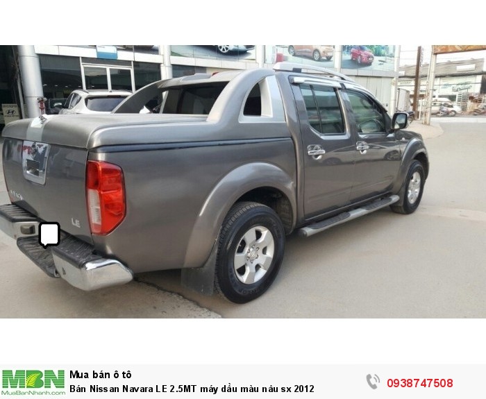 Bán Nissan Navara LE 2.5MT máy dầu màu nâu sx 2012
