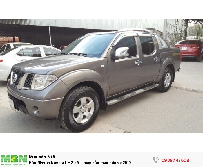 Bán Nissan Navara LE 2.5MT máy dầu màu nâu sx 2012