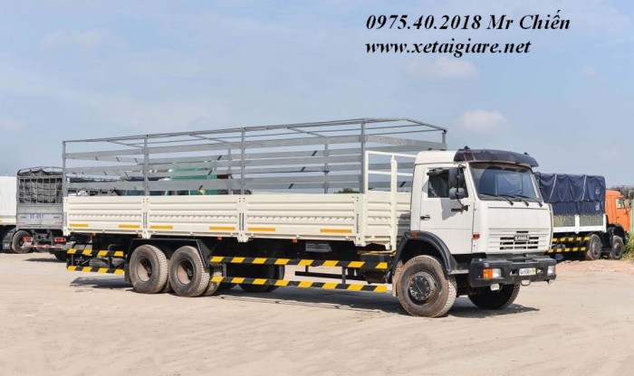 Xe tải thùng Kamaz 53229 (6x4) thùng 9n2 giá rẻ nhất thị trường