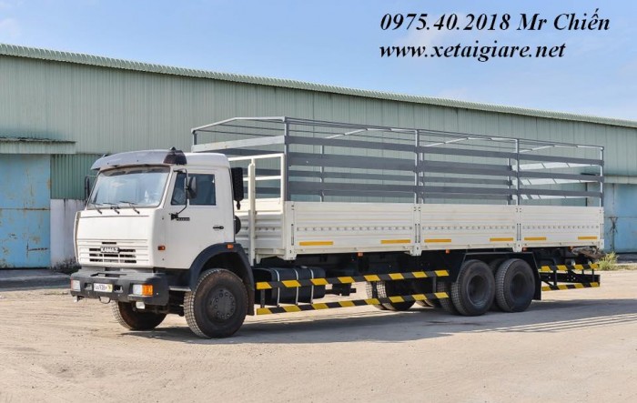 Xe tải thùng Kamaz 53229 (6x4) thùng 9n2 giá rẻ nhất thị trường