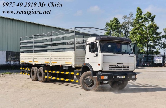 Xe tải thùng Kamaz 53229 (6x4) thùng 9n2 giá rẻ nhất thị trường