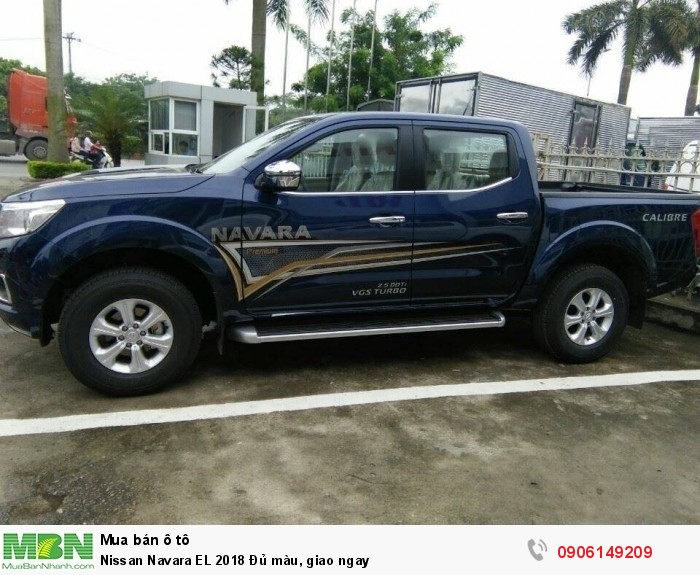 Nissan Navara EL 2018 Đủ màu, giao ngay