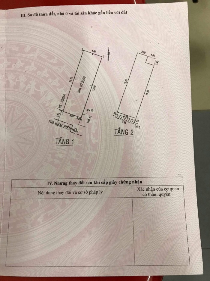 Bán nhà hẻm 32/ Nguyễn Nhữ Lãm, Dt 4m x 13m, Giá 4,4 tỷ TL, Phường Phú Thọ Hoà , Quận Tân Phú.