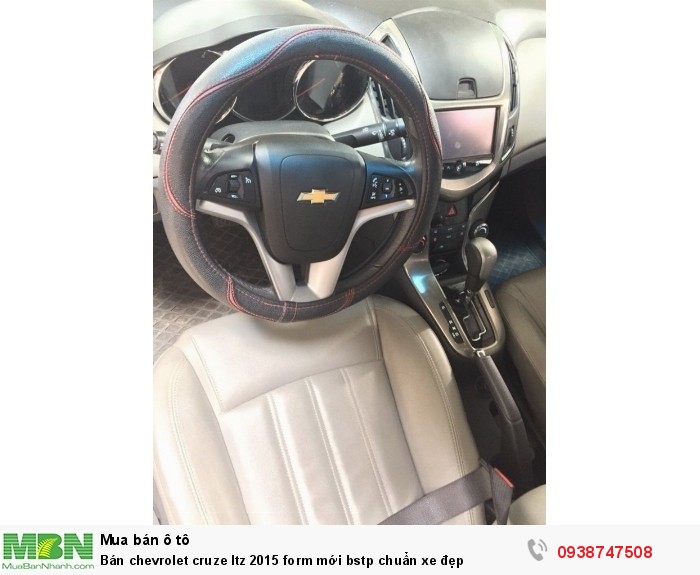 Bán chevrolet cruze ltz 2015 form mới bstp chuẩn xe đẹp