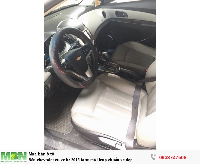 Bán chevrolet cruze ltz 2015 form mới bstp chuẩn xe đẹp