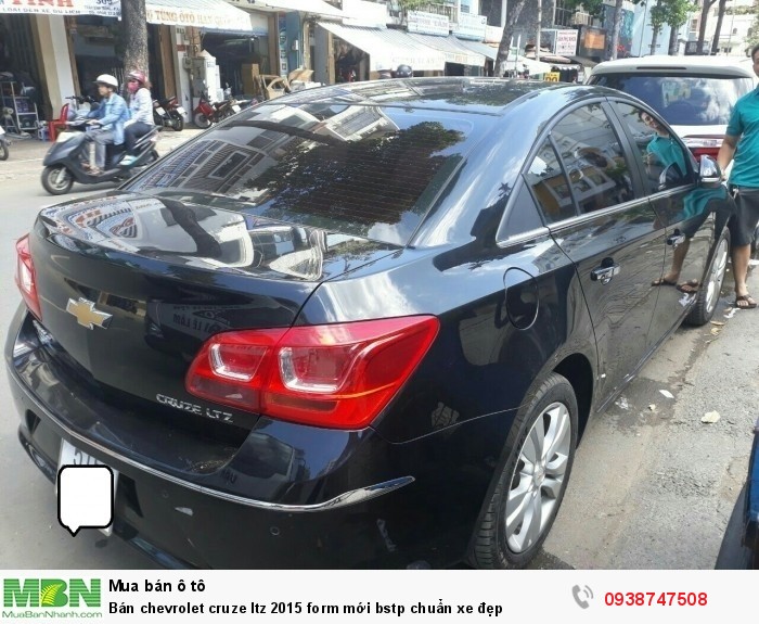 Bán chevrolet cruze ltz 2015 form mới bstp chuẩn xe đẹp