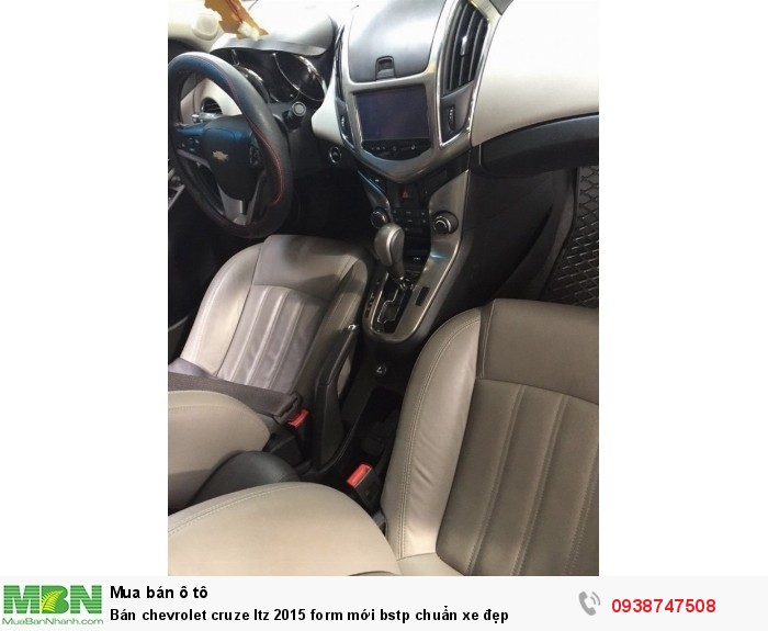 Bán chevrolet cruze ltz 2015 form mới bstp chuẩn xe đẹp