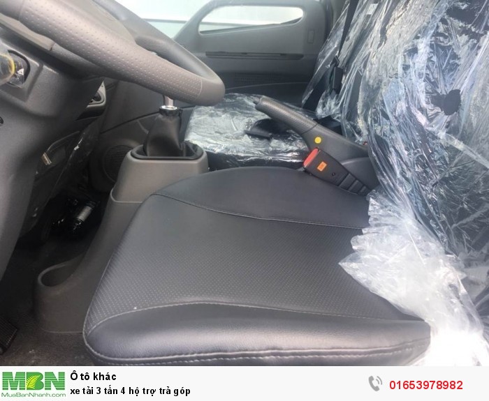 Xe tải 3 tấn 4 hộ trợ trả góp