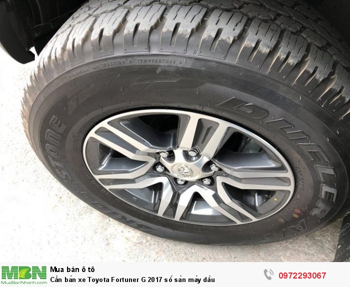Cần bán xe Toyota Fortuner G 2017 số sàn máy dầu