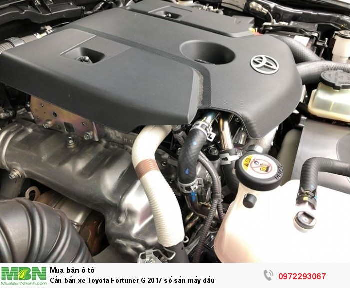 Cần bán xe Toyota Fortuner G 2017 số sàn máy dầu