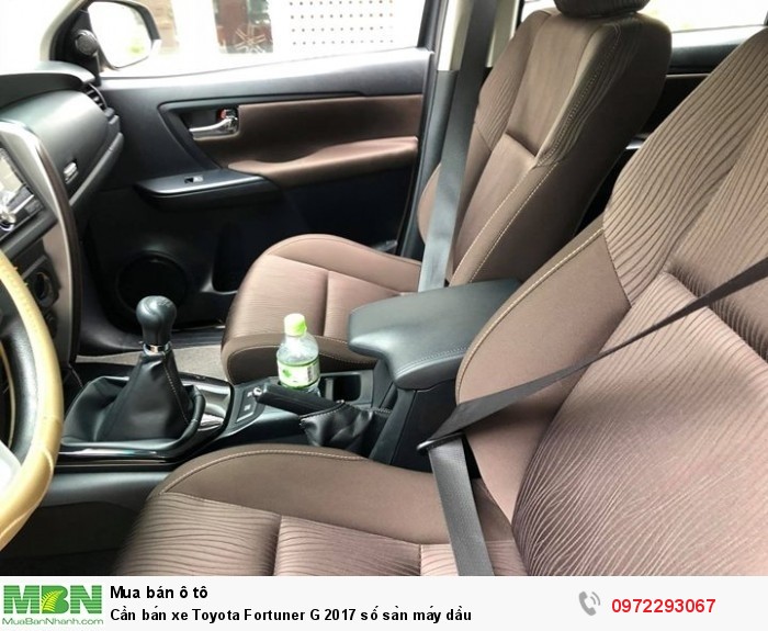 Cần bán xe Toyota Fortuner G 2017 số sàn máy dầu