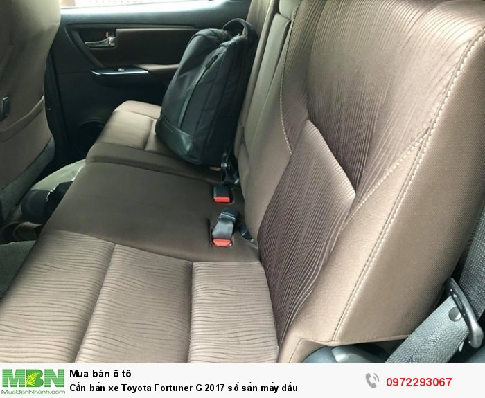 Cần bán xe Toyota Fortuner G 2017 số sàn máy dầu