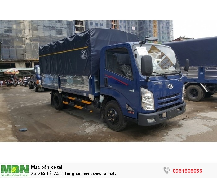 Xe IZ65 Tải 2.5T Dòng xe mới được ra mắt.