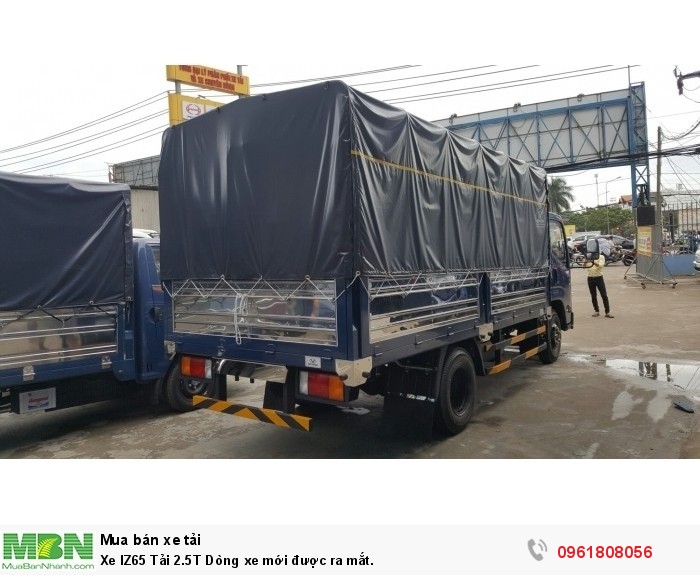 Xe IZ65 Tải 2.5T Dòng xe mới được ra mắt.