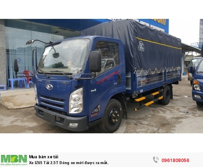 Xe IZ65 Tải 2.5T Dòng xe mới được ra mắt.
