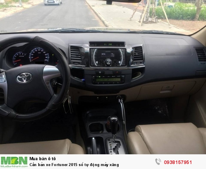 Cần bán xe Fortuner 2015 số tự động máy xăng