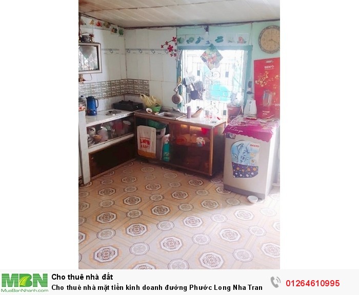 Cho thuê nhà mặt tiền kinh doanh đường Phước Long Nha Trang